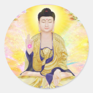 Pegatina Redonda Amar la amabilidad