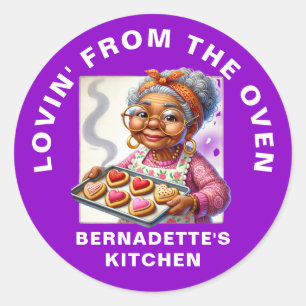 Pegatina Redonda Amar por el cuerno