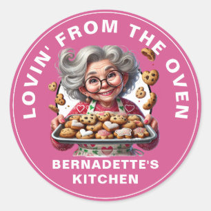 Pegatina Redonda Amar por el cuerno