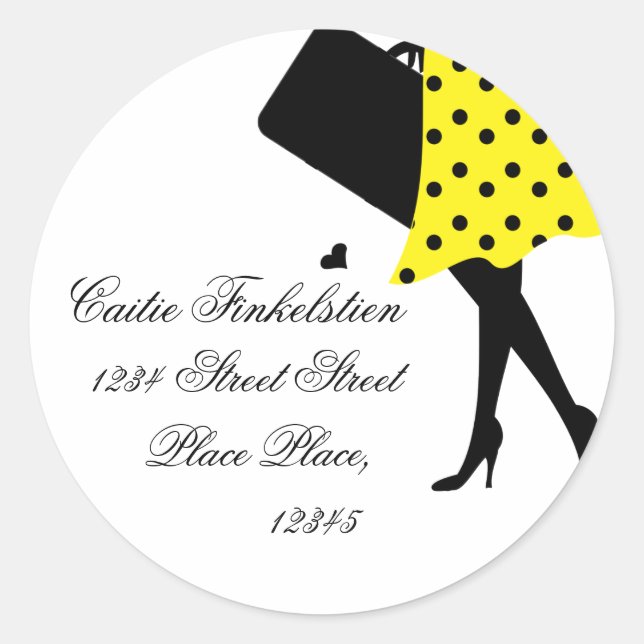 Pegatina Redonda Amas a viajar (Anverso)