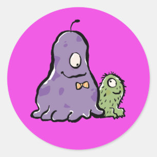 Pegatina Redonda amigos