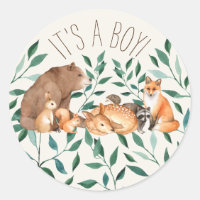 Amigos animales de Woodland es un niño