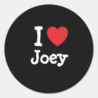 Amo a Joey Heart-Shirt