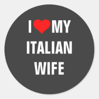 Amo a mi esposa italiana