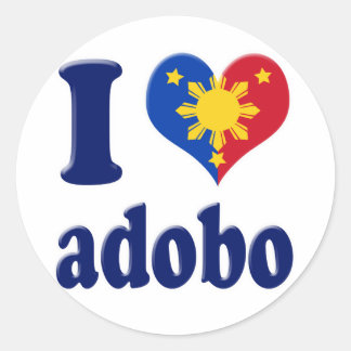 Pegatina Redonda Amo Adobong Pinoy