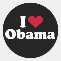 Amo la camiseta de Obama