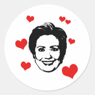 Pegatina Redonda Amor por Hillary.png