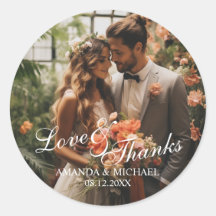 'Amor y agradecimiento' Personalizado Foto Favor d