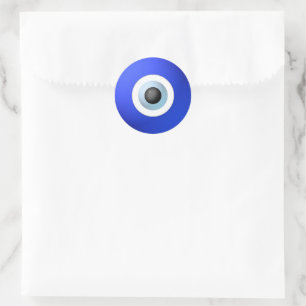 Pegatina Redonda Amulet a Ward del mal ojo