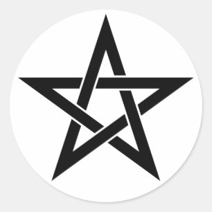 Pegatina Redonda amuleto Abeno Seimei