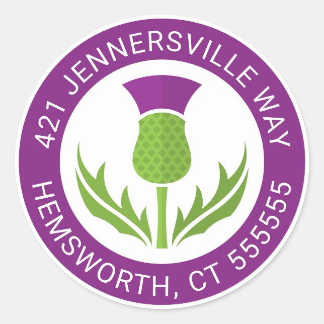 Pegatina Redonda Añadir el texto | Dirección del silbido (Anverso)