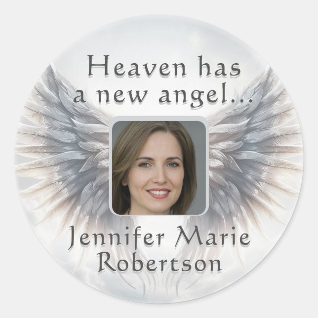 Pegatina Redonda añadir foto | Memorabilia (Anverso)