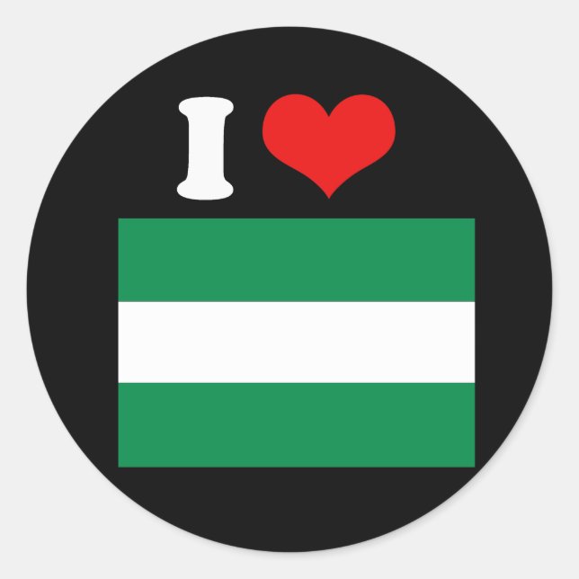 Pegatina Redonda Andalucía (Anverso)