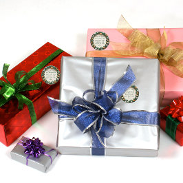 Pegatina Redonda Anillo de Reno