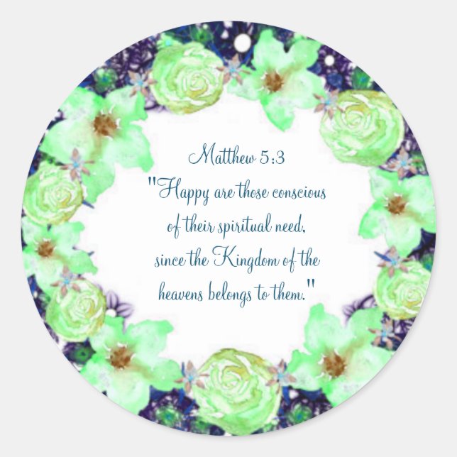 Pegatina Redonda Animación Ilustración Consuelo Esperanza (Anverso)