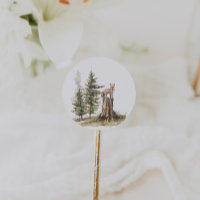Animales de Woodland | Fox Baby Shower Favor
