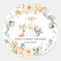 Animales de Woodland singulares Amarillo Favor Flo