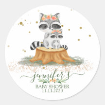 Animales Raccoon Family Favor