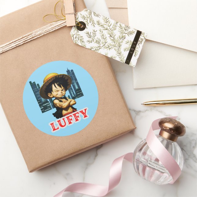 PEGATINA REDONDA ANIME (Regalar)