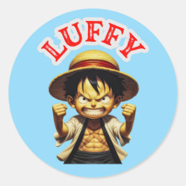 PEGATINA REDONDA ANIME