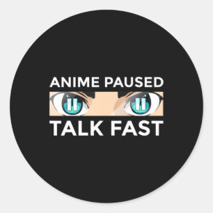 Pegatina Redonda Anime Art Para Hombres Mujeres Chicas Adolescentes