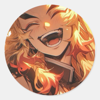 Pegatina Redonda Anime Pegatinas