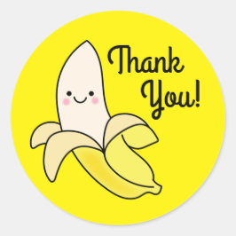 Pegatina Redonda Aniversario de la muerte de Kawaii