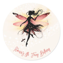 Aniversario de la silueta de Fairy con encanto