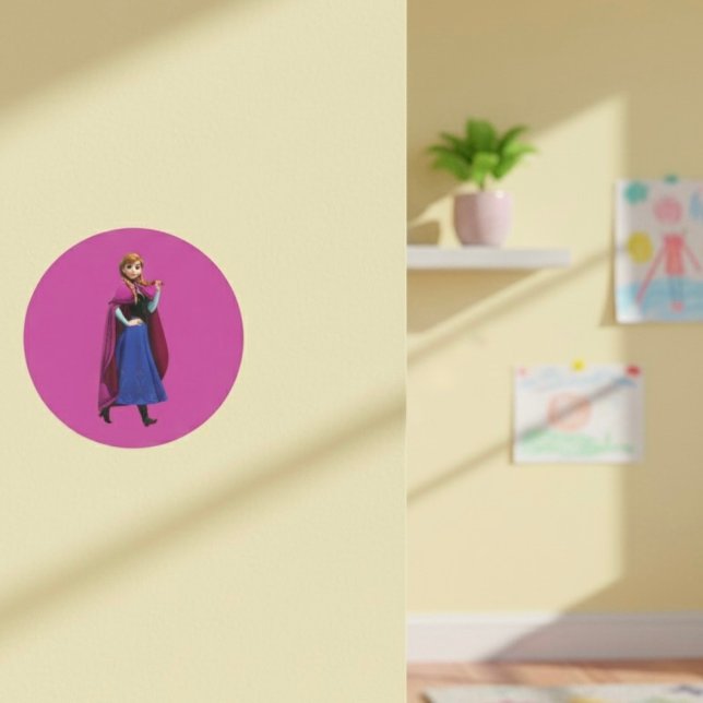 Pegatina Redonda Anna (Subido por el creador)