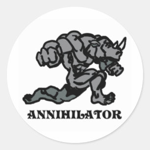 PEGATINA REDONDA ANNIHILATOR