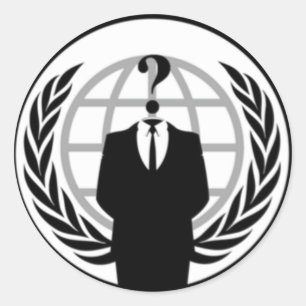 Pegatina Redonda Anonywear