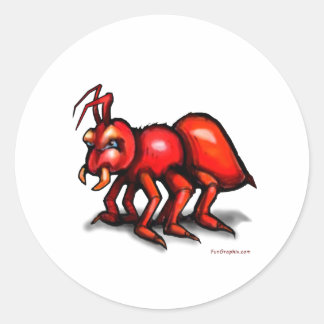 Pegatina Redonda Ant