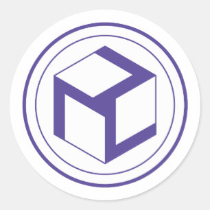 Pegatina Redonda Antahkarana - Yin femeninos Antahkarana