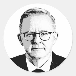 Pegatina Redonda Anthony Albanese