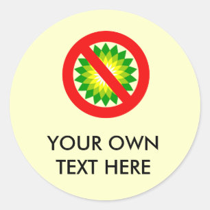 Pegatina Redonda Anti-BP