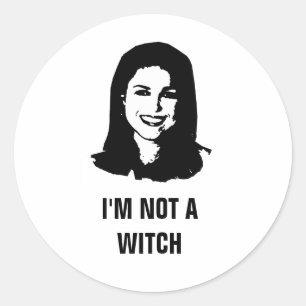 Pegatina Redonda Anti-Christine O'Donnell