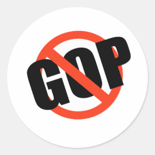 PEGATINA REDONDA ANTI GOP