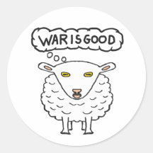 Anti-guerra - La guerra es un buen bovino
