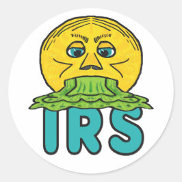 Pegatina Redonda Anti IRS