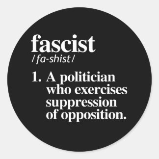 Pegatina Redonda Antifascismo