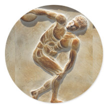 Antiguo lanzador de discus griego - Discobolus