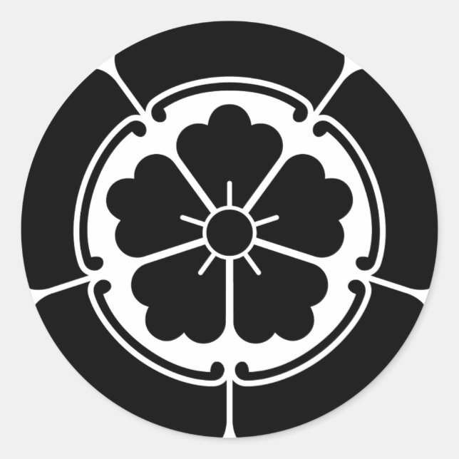 PEGATINA REDONDA AOD-ONODERA (Anverso)