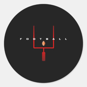 Pegatina Redonda Aparato de fútbol - Fútbol