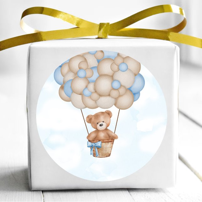 Pegatina Redonda Apenas Podemos Esperar Baby Shower (Subido por el creador)