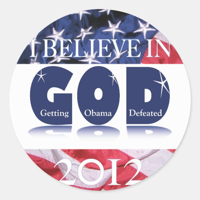 Pegatina Redonda Apoya a América IBIG2012 (Anverso)