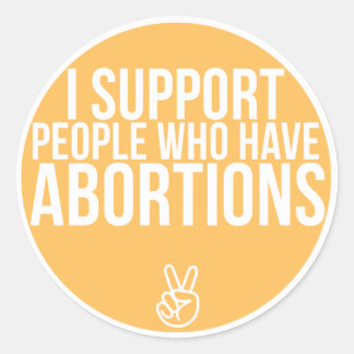 Pegatina Redonda ¡Apoyo!