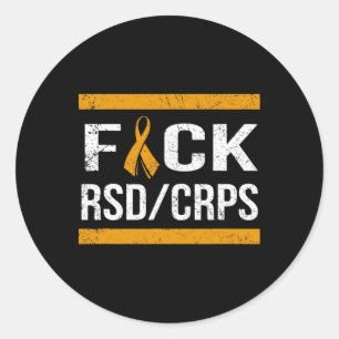 PEGATINA REDONDA APOYO A RSDCRPS CONCIENCIACIÓN EN CAMISETA