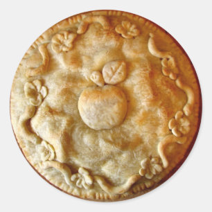 Pegatina Redonda Apple Blossom Pie
