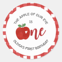 Apple de nuestro cumpleaños de ojos