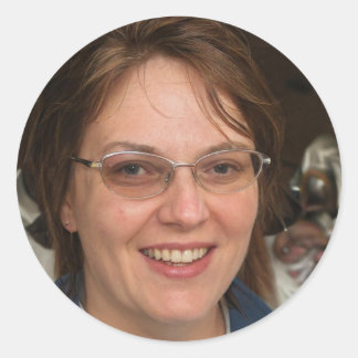 Pegatina Redonda Apreciar cada momento